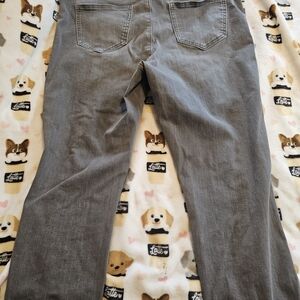 Simply Vera Vera Wang Black and Gray Denim Pants